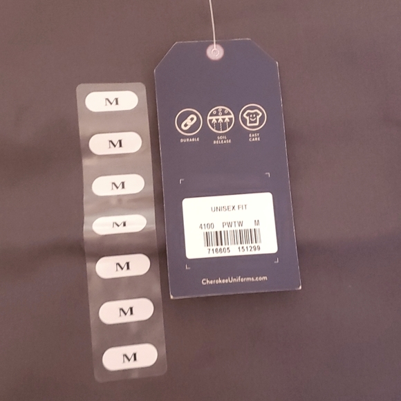 Cherokee scrub NWT 4100 pewter - Picture 2 of 3